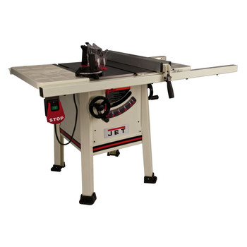 JET 708492K 1-3/4 HP 10 in. Single Phase Left Tilt ProShop Table Saw with 30 in. ProShop Fence and Riving Knife JET 708492K 1-3/4 HP 10 in. Single Phase Left Tilt ProShop Table Saw with 30 in. ProShop Fence and Riving Knife