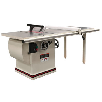 JET 708546PK 5HP 12 in. Single Phase Left Tilt Deluxe XACTA Table Saw with 40-1/2 in. XACTAFence II JET 708546PK 5HP 12 in. Single Phase Left Tilt Deluxe XACTA Table Saw with 40-1/2 in. XACTAFence II