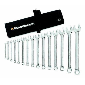 GearWrench 81918 15-Piece 12-Point SAE Long Pattern Combination Wrench Set GearWrench 81918 15-Piece 12-Point SAE Long Pattern Combination Wrench Set