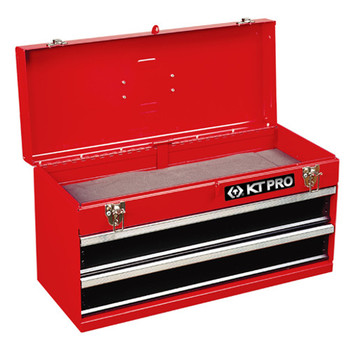 KT PRO B87401-2 2 Slide Drawer Portable Tool Chest KT PRO B87401-2 2 Slide Drawer Portable Tool Chest