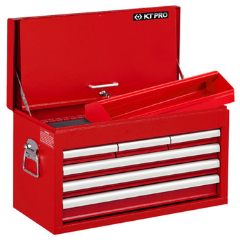 KT PRO B87411-6B 6 Ball Bearing Slide Drawer Portable Tool Chest KT PRO B87411-6B 6 Ball Bearing Slide Drawer Portable Tool Chest
