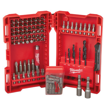 Milwaukee 48-89-1561 95-Piece S2 Driver and Drill Bit Set Milwaukee 48-89-1561 95-Piece S2 Driver and Drill Bit Set