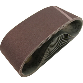 Makita 742324-5 4 in. x 24 in. 120-Grit Sanding Belts (10-Pack) Makita 742324-5 4 in. x 24 in. 120-Grit Sanding Belts (10-Pack)