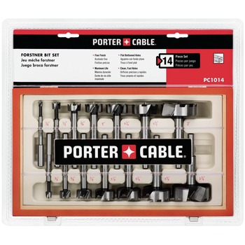 Porter-Cable PC1014 14-Piece Forstner Drill Bit Set Porter-Cable PC1014 14-Piece Forstner Drill Bit Set