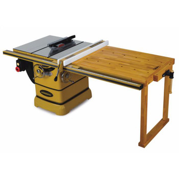 Powermatic 1792017K 5 HP 10 in. Single Phase Left Tilt Table Saw with 50 in. Accu-Fence, Workbench and Riving Knife Powermatic 1792017K 5 HP 10 in. Single Phase Left Tilt Table Saw with 50 in. Accu-Fence, Workbench and Riving Knife