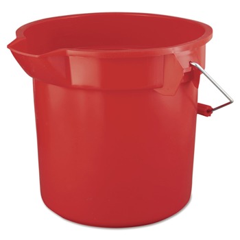 Rubbermaid 2614RED BRUTE 14 Quart Round Utility Pail (Red) Rubbermaid 2614RED BRUTE 14 Quart Round Utility Pail (Red)