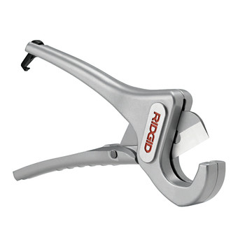 Ridgid 23493 1-3/8 in. Capacity Single Stroke Plastic Pipe & Tubing Cutters Ridgid 23493 1-3/8 in. Capacity Single Stroke Plastic Pipe & Tubing Cutters