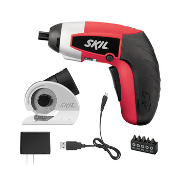 Skil 2354-12 4V IXO Compact Max Lithium-Ion Driver with Cutter Attachment and 5-Piece Bit Set Skil 2354-12 4V IXO Compact Max Lithium-Ion Driver with Cutter Attachment and 5-Piece Bit Set