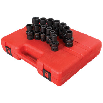 Sunex Tools 2665 13-Piece 1/2 in. Drive Metric Universal Impact Socket Set Sunex Tools 2665 13-Piece 1/2 in. Drive Metric Universal Impact Socket Set