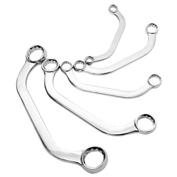 Sunex Tools 9935 5-Piece SAE Half Moon Double Box Wrench Set Sunex Tools 9935 5-Piece SAE Half Moon Double Box Wrench Set