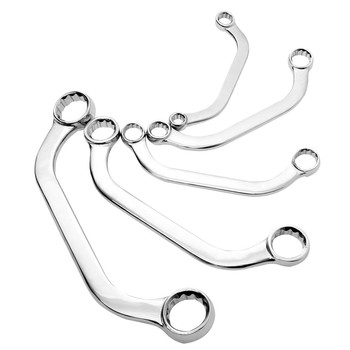 Sunex Tools 9935M 5-Piece Metric Half Moon Double Box Wrench Set Sunex Tools 9935M 5-Piece Metric Half Moon Double Box Wrench Set