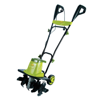 Sun Joe TJ603E Tiller Joe 12 Amp 16 in. Electric Tiller/Cultivator with 5.5 in. Wheels