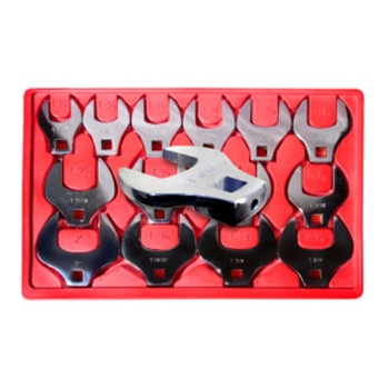 V8 Tools 7814 14-Piece 1/2 in. Drive SAE Jumbo Crowfoot Wrench Set V8 Tools 7814 14-Piece 1/2 in. Drive SAE Jumbo Crowfoot Wrench Set