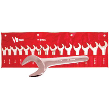 V8 Tools 9215 15-Piece Jumbo SAE Service Wrench Set V8 Tools 9215 15-Piece Jumbo SAE Service Wrench Set