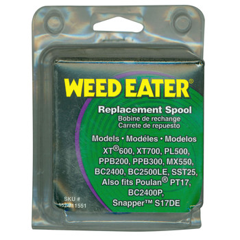 Weed Eater 952711551 0.08 in. x 25 ft. Blue String Trimmer Replacement Spool Weed Eater 952711551 0.08 in. x 25 ft. Blue String Trimmer Replacement Spool