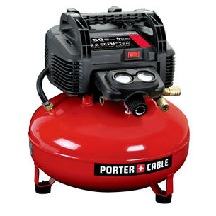  | Porter-Cable C2002 0.8 HP 6 Gallon Oil-Free Pancake Air Compressor
