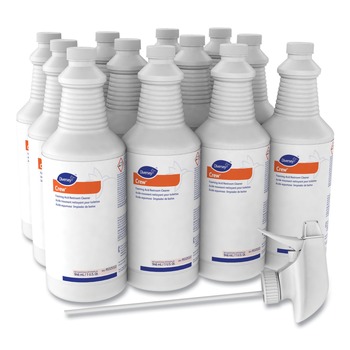 CLEANERS AND CHEMICALS | Diversey Care 95325322 Foaming Acid Restroom Cleaner, Fresh Scent, 32 Oz Spray Bottle, 12/carton