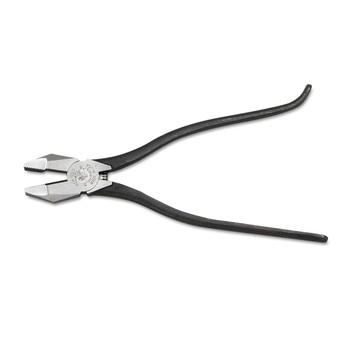 Klein Tools 201-7CST Ironworkers Work Pliers, 8 3/4 in Length, 5/8 in Cut, Plain Hook Bend Handle