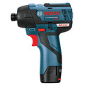 Factory Reconditioned Bosch PS42-02-RT 12V MAX 2.0 Ah Cordless Lithium-Ion EC Brushless 1/4 in. Hex Impact Driver Kit image number 1