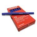 Universal UNV50501 Porous Point Medium 0.7mm Pens - Blue (1-Dozen) image number 2