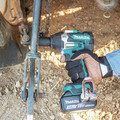 Makita XWT17T 18V LXT Brushless Lithium-Ion 1/2 in. Cordless Square Drive Mid-Torque Impact Wrench with Friction Ring Kit with 2 Batteries (5 Ah) image number 13