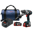 Factory Reconditioned Bosch HDH183-01-RT 18V 4.0 Ah EC Cordless Li-Ion Brushless Brute Tough 1/2 in. Hammer Drill Driver Kit image number 0