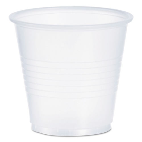New Arrivals | Dart Y35 Conex Galaxy Polystyrene Plastic 3-1/2 oz. Cold Cups (100-Piece/Pack) image number 0