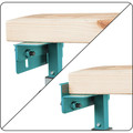 Miter Saw Accessories | Makita WST07 Folding Miter Saw Stand image number 9
