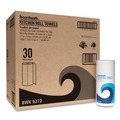 Paper Towels and Napkins | Boardwalk WPBWK6272 11 in. x 9 in. 2-Ply Kitchen Roll Towel - White (85 Sheets/Roll, 30 Rolls/Carton) image number 1