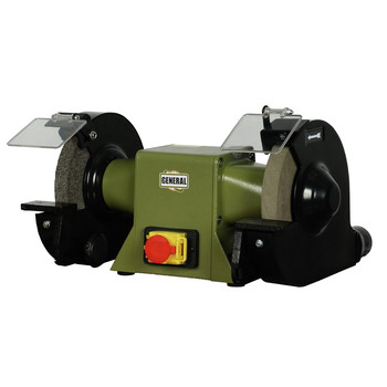 BENCH GRINDERS | General International 15-650M1 1/2 HP 2800 - 3400 RPM 6 in. Industrial Bench Grinder