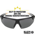 Klein Tools 60160 Standard Semi Frame Safety Glasses - Gray Lens image number 1