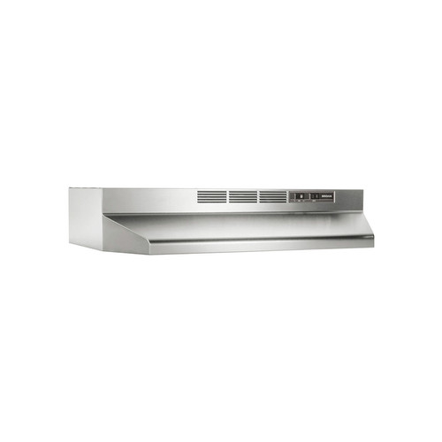 Broan-Nutone 414204 42 in. Ductless Under-Cabinet Range Hood with Light (Stainless Steel) image number 0