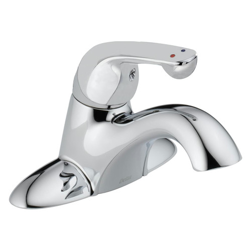 Delta 501LF-HGMHDF Single Handle Centerset Lavatory Faucet (Chrome) image number 0