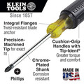 Klein Tools 85442 2-Piece 1/4 Keystone and #2 Phillips Screwdriver Set image number 9