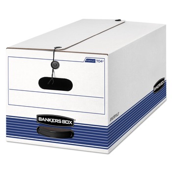 PRODUCTS | Bankers Box 0070409 STOR/FILE Medium Duty 12 in. x 24.13 in. s 10.25 in. Storage Boxes - White (20/Carton)