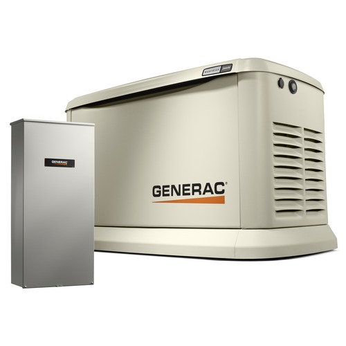 Standby Generators | Generac G007291 Guardian 26kW Air-Cooled Standby Generator with Whole House Switch Wi-Fi Enabled image number 0