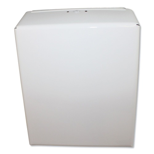 Impact 4090W 11 in. x 4.5 in. x 15.75 in. Metal Combo Towel Dispenser - Off White image number 0