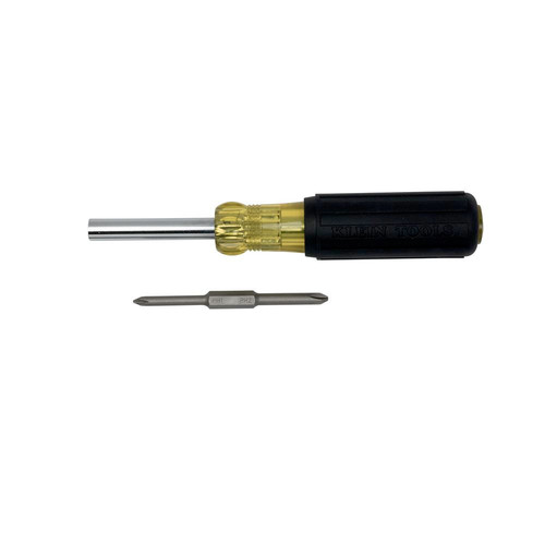 Screwdrivers | Klein Tools 32559 6-in-1 Extended Reach Multi-Bit Screwdriver/Nut Driver image number 0
