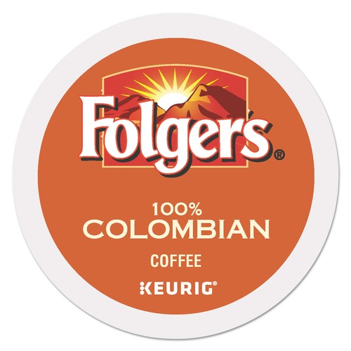 Folgers 6659 100% Colombian Coffee K-Cups (24/Box) image number 0