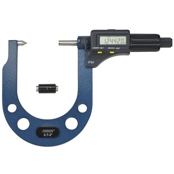 Fowler 74-860-434 0.3 - 1.7 in. Extended Range Electronic Disc Brake Micrometer