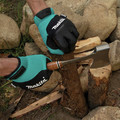 Makita T-04151 Open Cuff Flexible Protection Utility Work Gloves - Medium image number 6