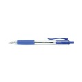 Universal UNV15531 Comfort Grip Retractable Medium 1mm Ballpoint Pens - Blue (1 Dozen) image number 2