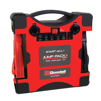 JUMP STARTERS | GOODALL MANUFACTURING JP-12-5000T 12V 5000 Amp Start-All Corded Jump Pack