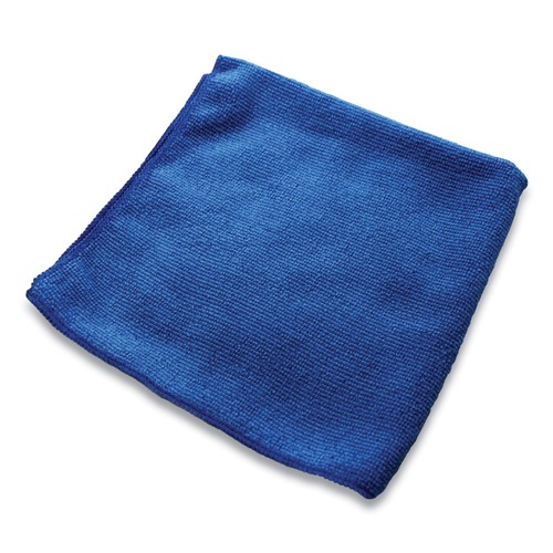 Cleaning Cloths | Impact LFK501 Lightweight 16 in. x 16 in. Microfiber Cloths - Blue (240/Carton) image number 0
