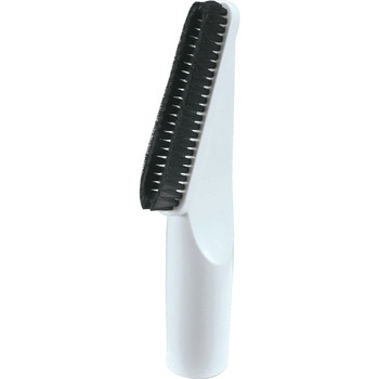 Makita 198873-4 3-3/4 in. Shelf Brush for 18V Compact and Backpack Vacuums - White