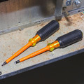 Screwdrivers | Klein Tools 33532-INS 2-Piece Insulated 4 in. Phillips/ Slotted Screwdriver Set image number 7