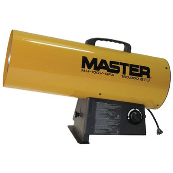 PRODUCTS | Master MH-150V-GFA-A 150,000 BTU Variable Output LP Forced Air Heater