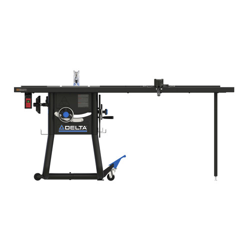 Delta 36-5152T2 15 Amp 52 in. Contractor Table Saw with Cast Extensions image number 0