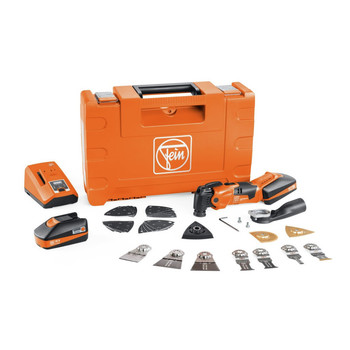 MULTI TOOLS | Fein 71293361090 MultiMaster AMM 500 PLUS TOP 18V Lithium-Ion Cordless Oscillating Multi-Tool (3 Ah)