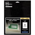 Avery 60538 PermaTrack 2 in. x 3.75 in. Tamper-Evident Asset Tag Labels - White (8-Piece/Sheet 8-Sheet/Pack) image number 0